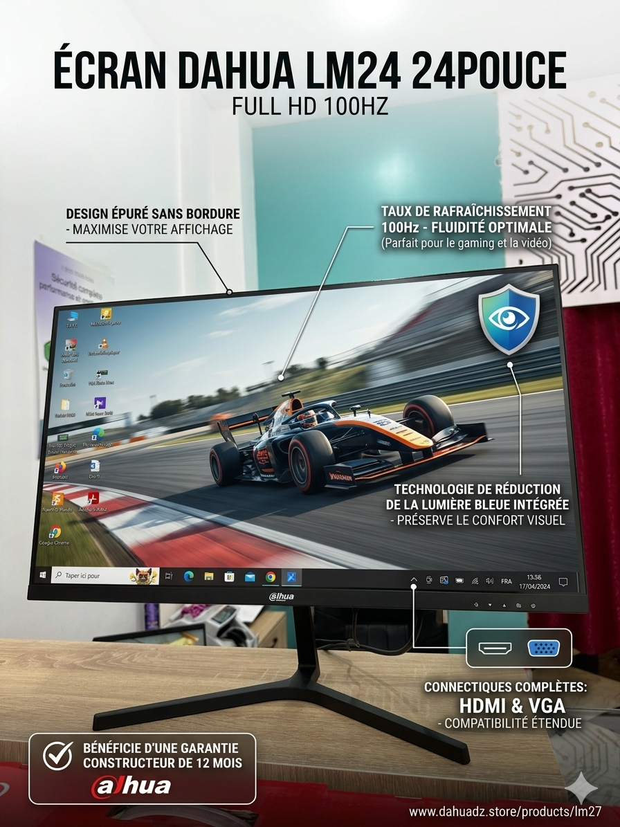 شاشة Dahua LM24 تصميم