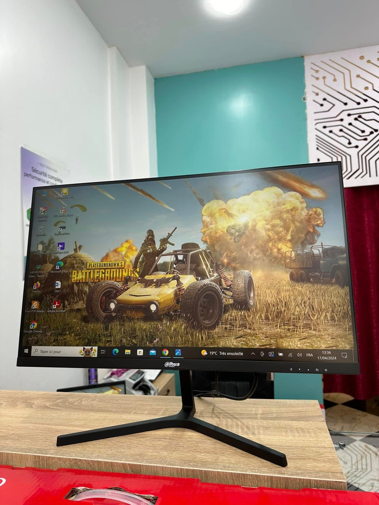 Ecran DAHUA LM24 24 pouces Full HD 100Hz moniteur gaming photo réelle magasin Algérie DahuaDZ